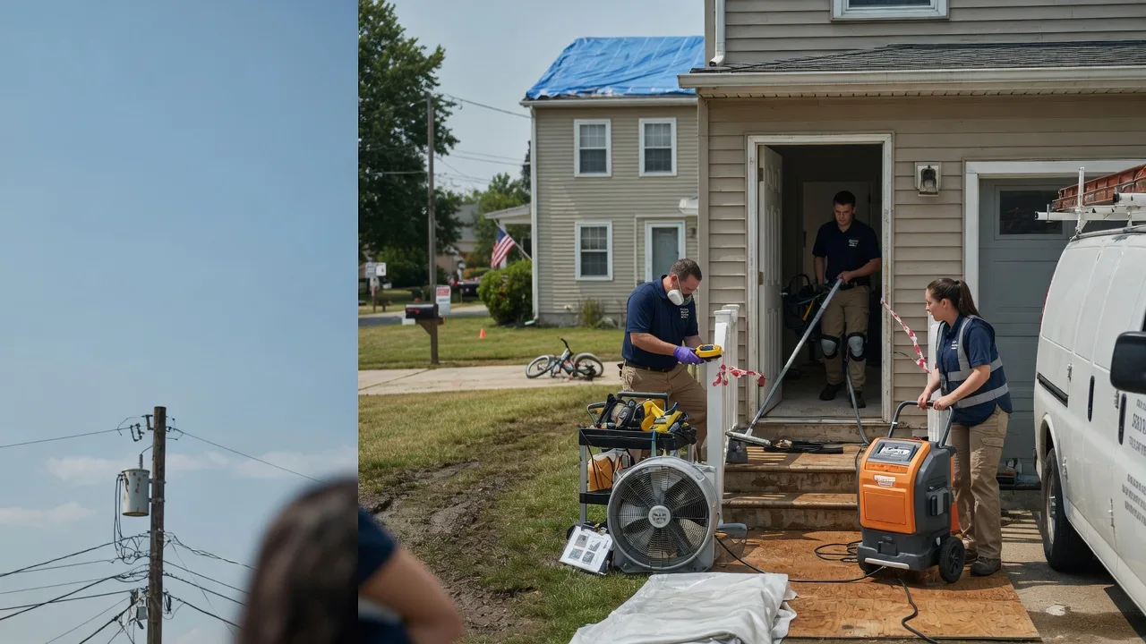 Water Damage Repair in Long Valley, SD near me